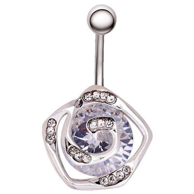 新款性感时尚脐环肚脐扣腰饰