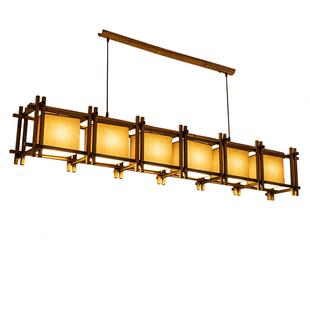 餐厅吊灯中式复古日式侘寂风民宿餐饮吧台灯宋式美学禅意茶室吊灯