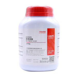 营养琼脂NA培养基BR250g/瓶包邮022020细菌总数测定药典环凯正品