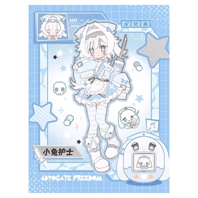 首批自由主张二代bjd盲盒萌宠竞技系列潮玩摆件人偶娃娃女生礼物