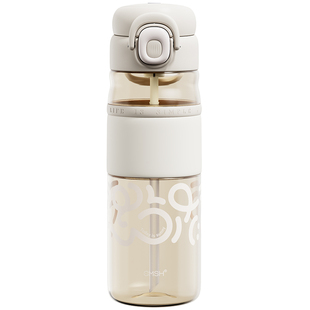 草莓生活女生高颜值吸管杯便携学生水杯2025新款杯子tritan材质