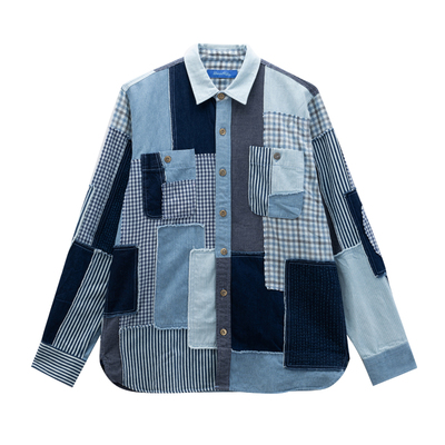 ：DANIELKATE男女款百家衣衬衫