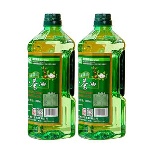 假一罚十纯正茶油2L礼盒装江西名牌龙虎山茶油物理一级冷榨茶籽油