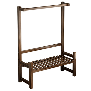 实木阳台花架悬挂置物架落地式客厅飘窗台多肉专用架新款花盆架子