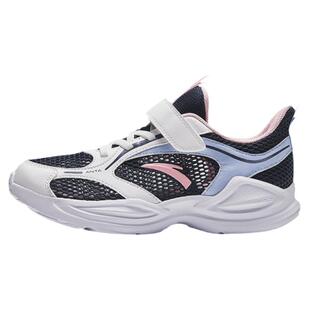 安踏儿童运动鞋女童鞋2026春季新款女大童密网跑鞋防臭跑步鞋子女