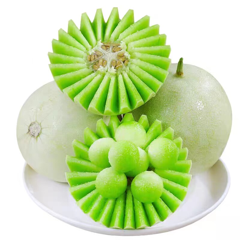 正宗玉菇甜瓜千禧颂冰激凌口感