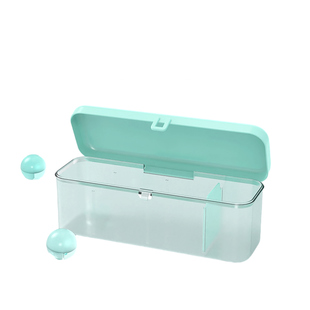 HanGee隐形眼镜收纳盒美瞳日抛大容量透明多副装小盒子防尘便携