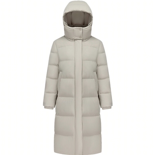 【交个朋友年货节】波司登长款保暖羽绒服连帽外套