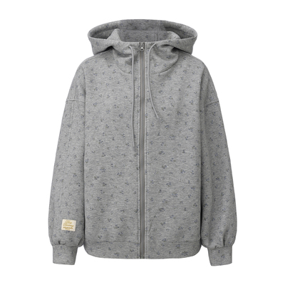 【李煜东同款】复古碎花连帽卫衣