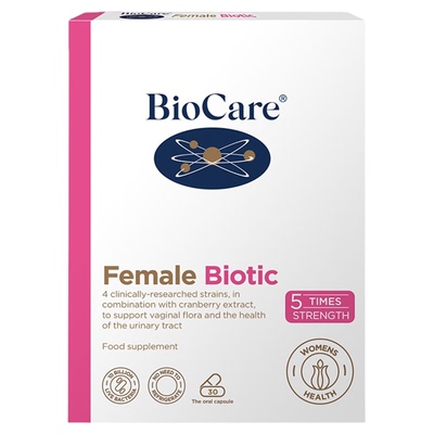 【直播专享】BioCare贝欧科私处蔓越莓女性益生菌口服胶囊