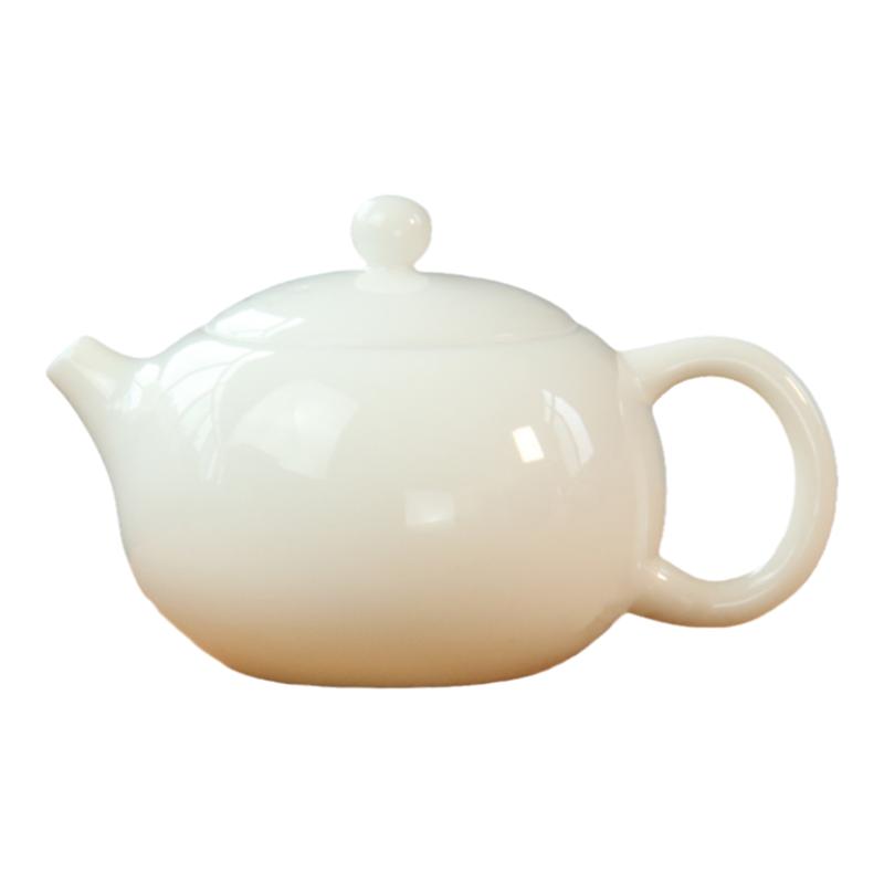 (微瑕疵处理)羊脂玉白瓷品茗杯茶杯