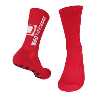 专业点胶防滑中筒足球袜子CT成人款毛巾底减震耐磨透气锦纶运动袜