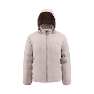 君羽云暖鹅绒服男短款连帽2025新款冬季800蓬羽绒服男中厚外套455