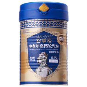 谷掌柜中老年人奶粉高钙益生菌骆驼奶粉成人营养品正品官方旗舰店