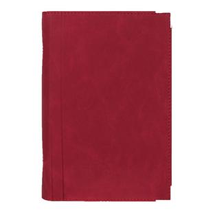 道林6孔活页本a6软皮金属夹空白100g横线方格竖线周计划日程盖章