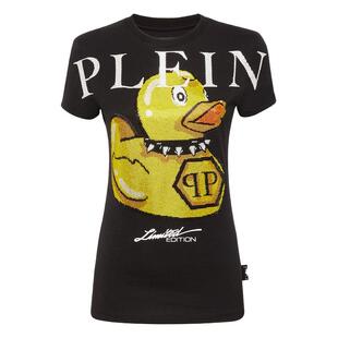 PHILIPP PLEIN 女士PP Duck圆领T恤