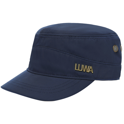 路瓦品牌帽子男士高档休闲平顶帽