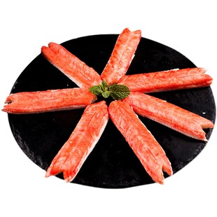 v型蟹柳松叶棒即食手撕天妇罗低脂蟹足棒寿司专用火锅商用蟹肉棒