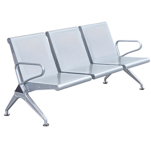 连排椅三人位不锈钢候诊椅公共座椅输液椅医院长条椅等候椅机场椅