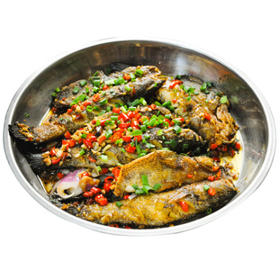 沙河木乃鱼400g沙塘鳢土呆子鱼酒店饭店用特色半成品菜小河鱼水产