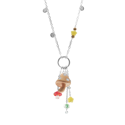 多巴胺童趣毛衣链~小众原创款