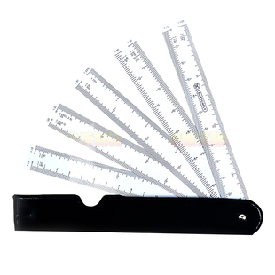 国产25cm扇形比例尺