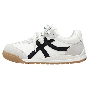 达芙妮厚底德训鞋女2026新款女鞋春季软底百搭小白鞋运动休闲鞋子