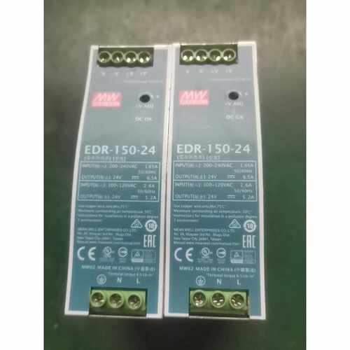 议价明纬导轨式开关电源EDR15024EDR15012维修