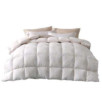 水星家纺A类95白鹅绒保暖冬被