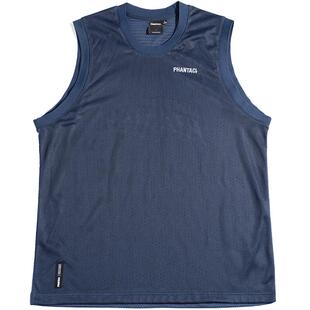 PHANTACi范特西男士23春夏新款休闲宽松透气圆领运动背心球衣