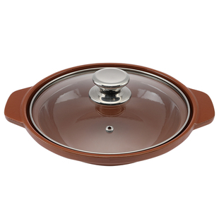 免开锅加厚铸铁锅煲仔饭砂锅煲家用燃气不粘锅商用浅煲啫啫煲炖锅