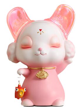 兔子可爱小夜灯卧室客厅摆件