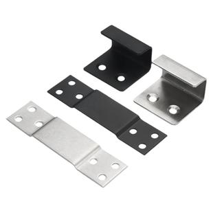 不锈钢挂码瓷砖专用挂件墙面展示板勾子干U形固定卡扣连接件挂钩