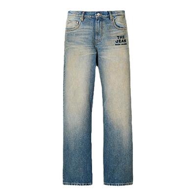 【季末折扣】MARC JACOBS/莫杰 JEAN 丹宁牛仔渐变直筒长裤牛仔裤
