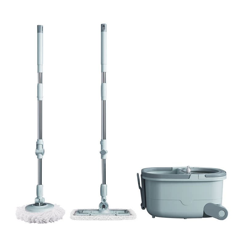 干湿两用免手洗双驱动旋转拖把家用一拖净拖地神器墩布懒人拖把桶