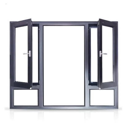 原生铝隔音窗外开窗推拉窗