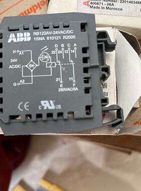 【议价-可维修】 继电器 RB122AV-24VAC/DC 24VAC 工控备件  /均