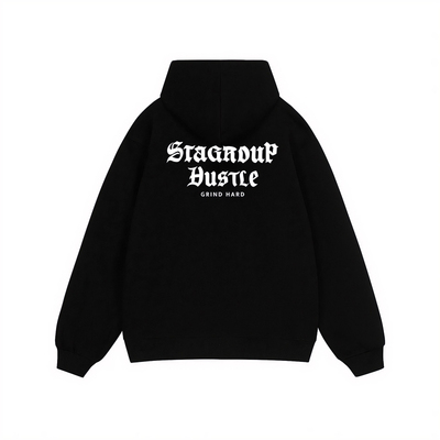 STA旗舰店美式字母印花连帽卫衣男女秋冬季潮牌高街纯棉加绒外套