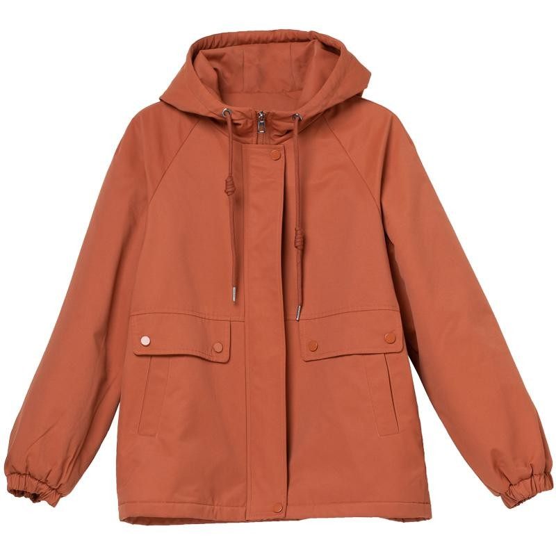 妈妈秋冬夹棉外套上衣休闲棉服