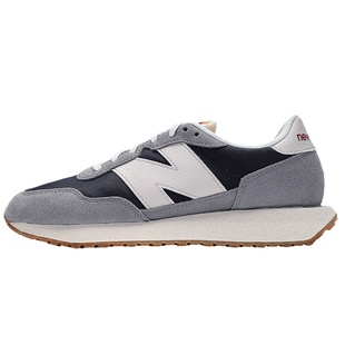 New Balance NB复古厚底灰蓝米白色男女休闲运动跑步鞋MS237SC/SB