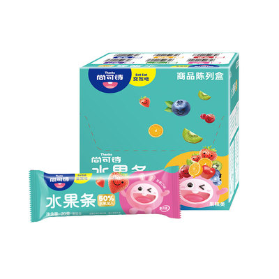 尚可诗VC水果条不加白糖轻甜软糯