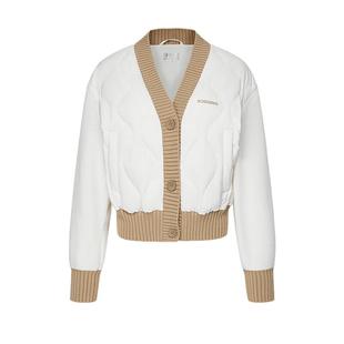 【鹅绒】波司登奥莱秋季轻薄针织羽绒服外穿v领明星同款高级感