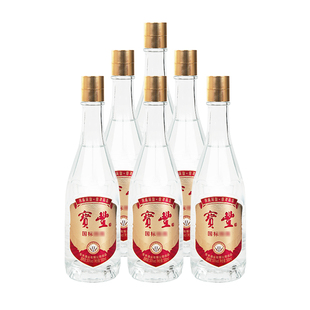 宝丰清香型白酒 50度宝丰大曲 500ml*6瓶整箱