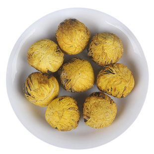 云南菊花红茶龙珠滇红茶手工制作金芽绣球金丝蜜香花茶工夫红茶叶