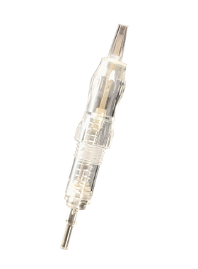 正品龙凤素描仪机器针螺口全抛一体免麻U型11针纹绣0.18纹眉单针