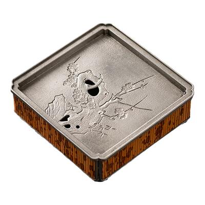 锡制壶承儒笙老锡干泡台茶盘