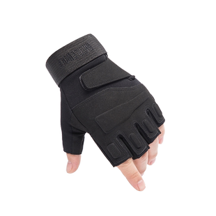 战术手套男士登山运动半指秋冬季户外训练健身透气防滑护骑行露指