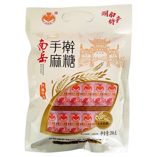 手工古法芝麻糖片南岳衡山特产麦芽糖片传统怀旧糕点388克包邮