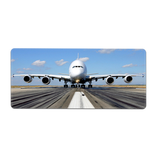 航母辽宁舰战斗机H6运输机运20军事鼠标垫电脑键盘滑鼠垫办公桌垫