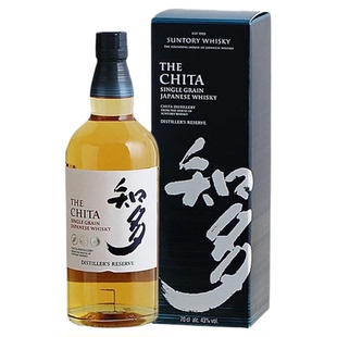【正品行货带码】三得利知多CHITA单一谷物威士忌700ml 礼盒装